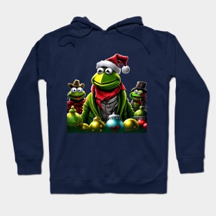 A Muppet Christmas Tale :Kermit's Jolly Yuletide Hoodie